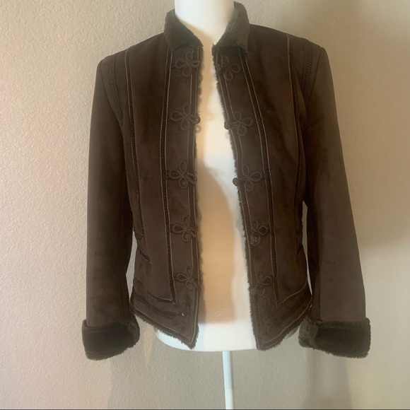 ZARA suede brown jack size M - Picture 10 of 13